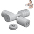 Adjustable Dumbbell Set, 4 in 1 Free Hand Weights for Women, Home Gym, 8.8 Lbs, Set of 2