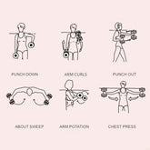 Aquatic Exercise Dumbbells Water Dumbbell Pool Resistance Aquatic Fitness Barbells Pool Weights Dumbbells for Adult