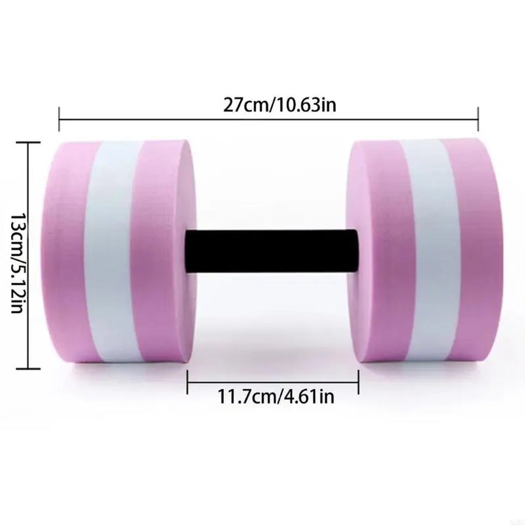 Aquatic Exercise Dumbbells Water Dumbbell Pool Resistance Aquatic Fitness Barbells Pool Weights Dumbbells for Adult